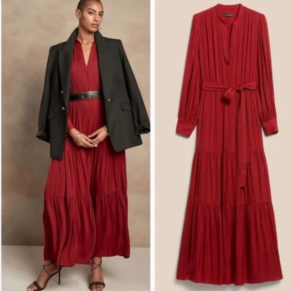 Banana Republic, Cherry red dress